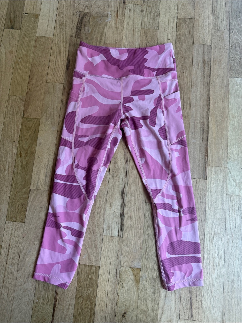 Zyia Active Pink Camo Leggings